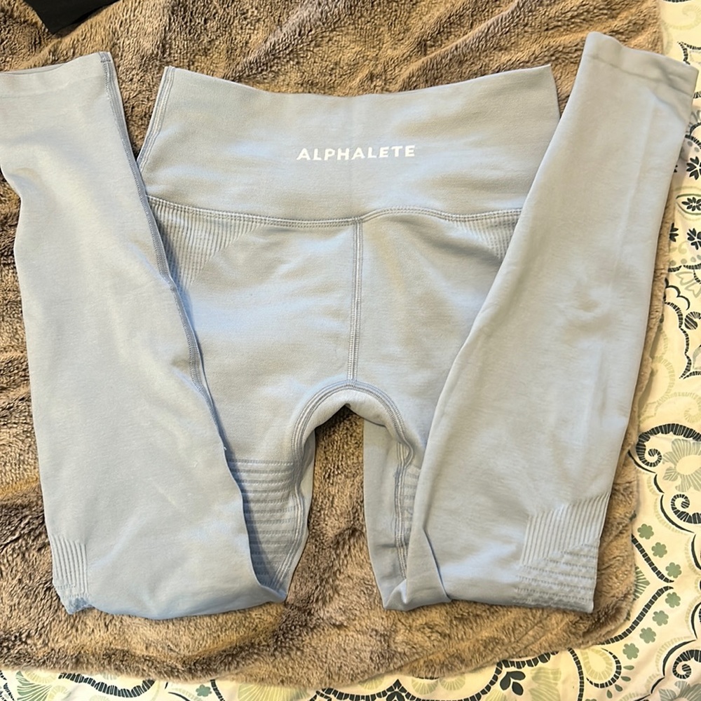 Alphalete Halo leggings Ice blue